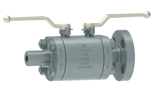 Design Double Block and Bleed Ball Valve